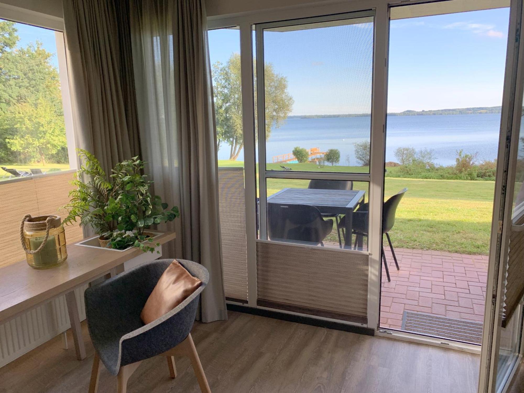 Ferienwohnung Am See Mit Terrasse 아세베르크 외부 사진